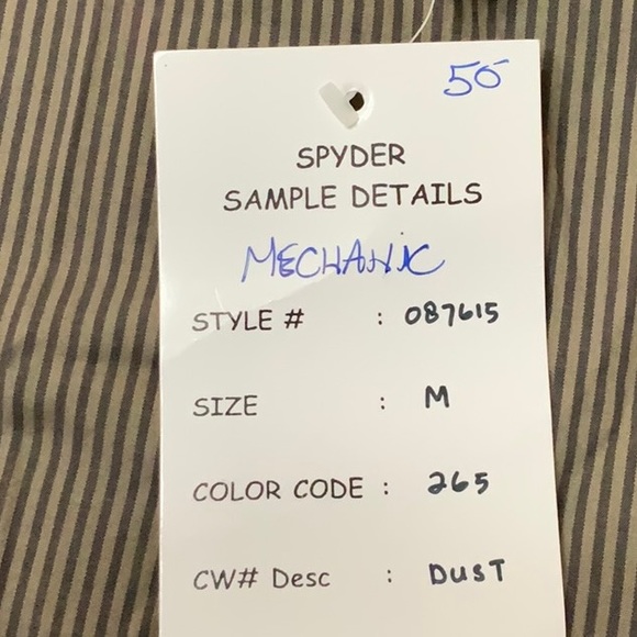Spyder Stripe shirt MECHANIC - Brown/Khaki - Picture 10 of 13